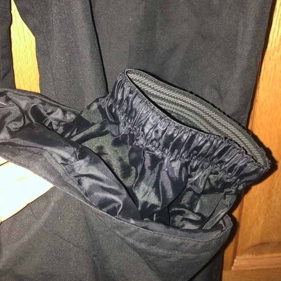 VTG TRBN Winterworks Ski Snow Board Black Insulated Pant Sz. S POCKETS Vintage - Picture 3 of 5